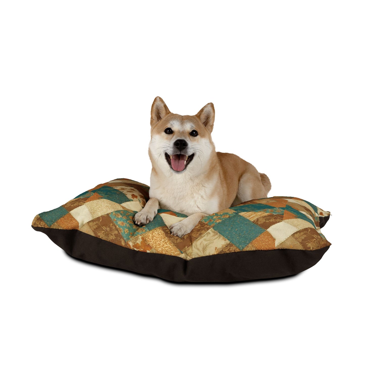 Cozy Patchwork Pet Bed - Perfect for Dogs & Cats, Stylish Home Décor