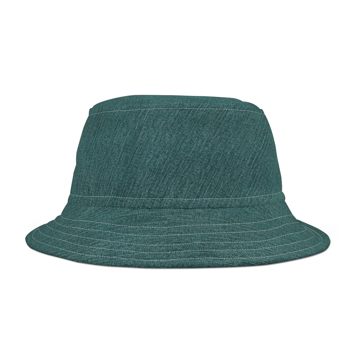 Stylish Teal Denim Bucket Hat – Chic and Versatile Fashion Accessory