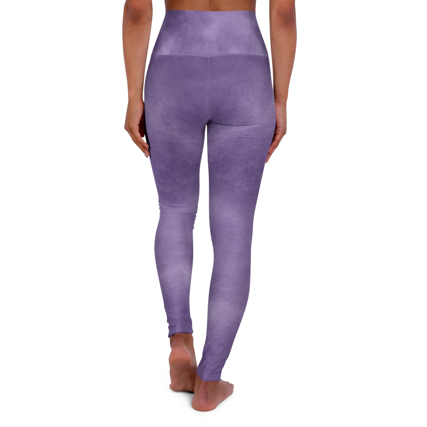 Purple High Waisted Yoga Leggings for Comfort and Style