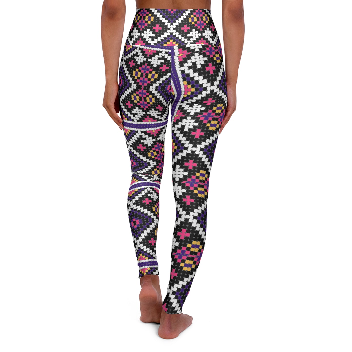 Colorful High Waisted Yoga Leggings for Comfort & Style