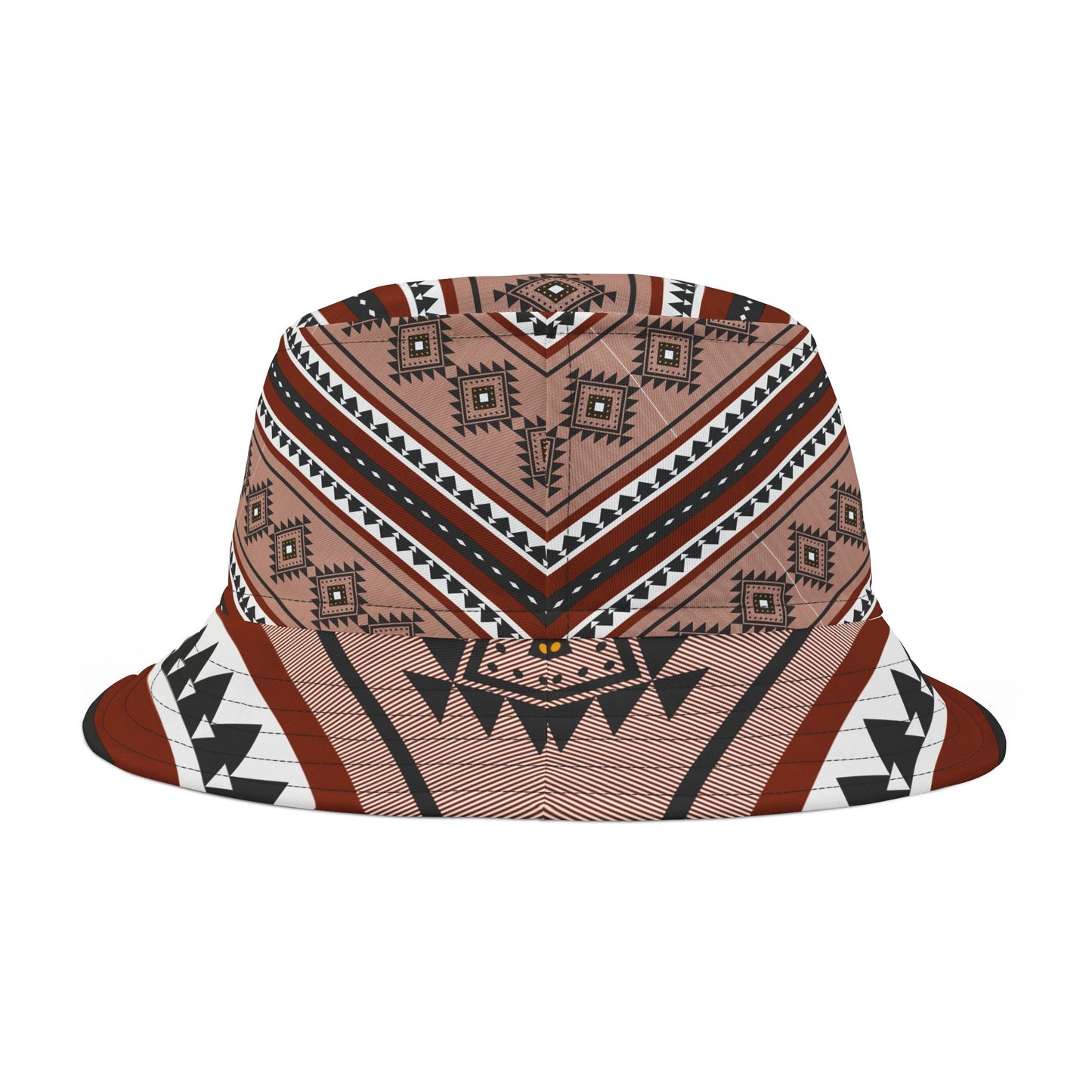 Modern Tribal Print Bucket Hat - Bold and Artistic