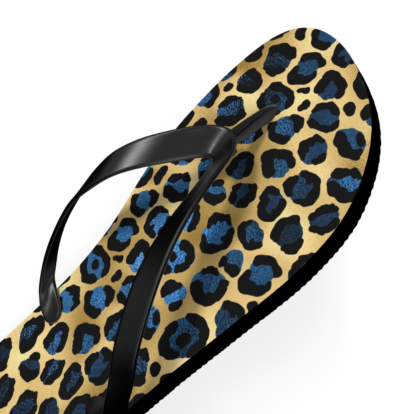 Leopard Print Flip Flops - Stylish Summer Footwear