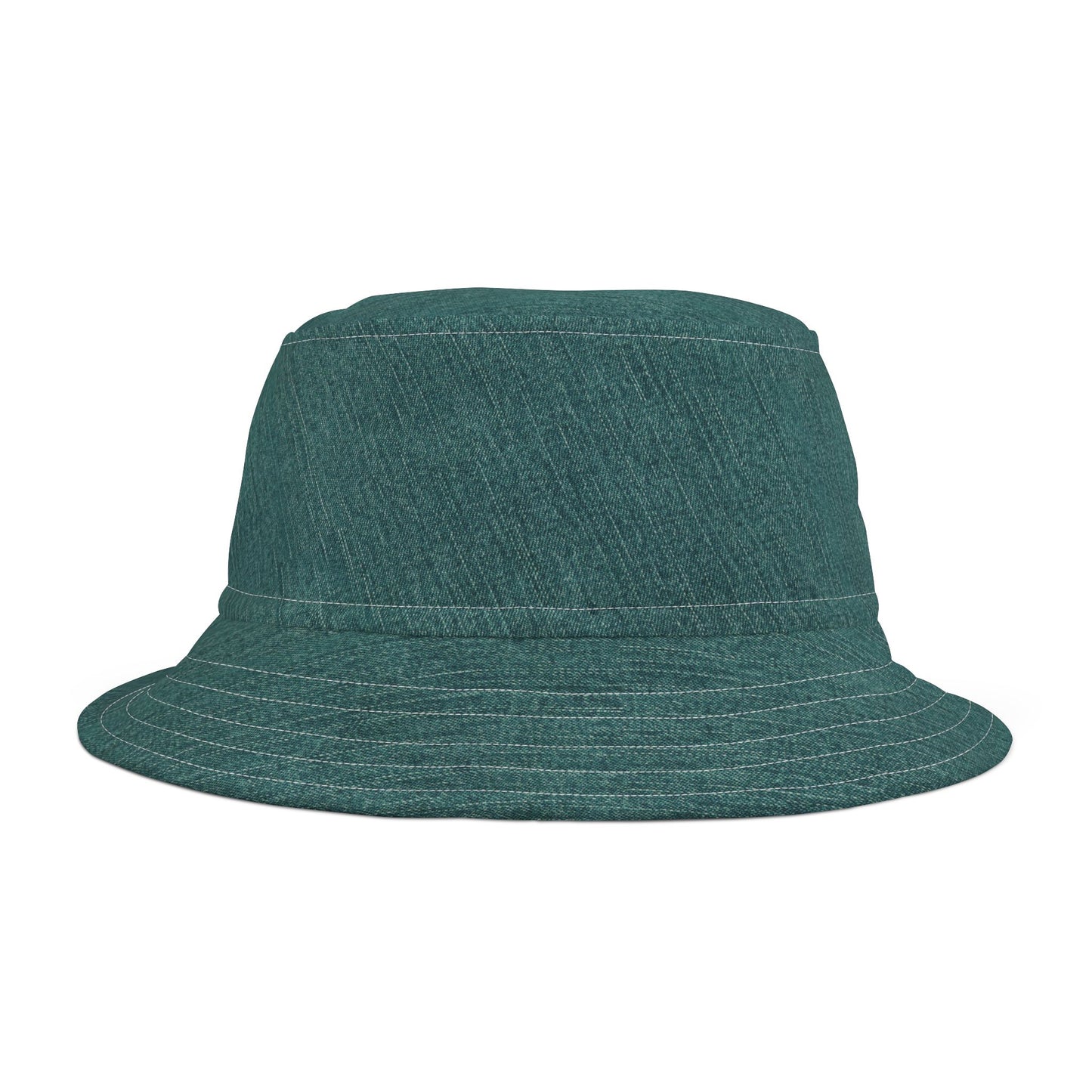 Stylish Teal Denim Bucket Hat – Chic and Versatile Fashion Accessory