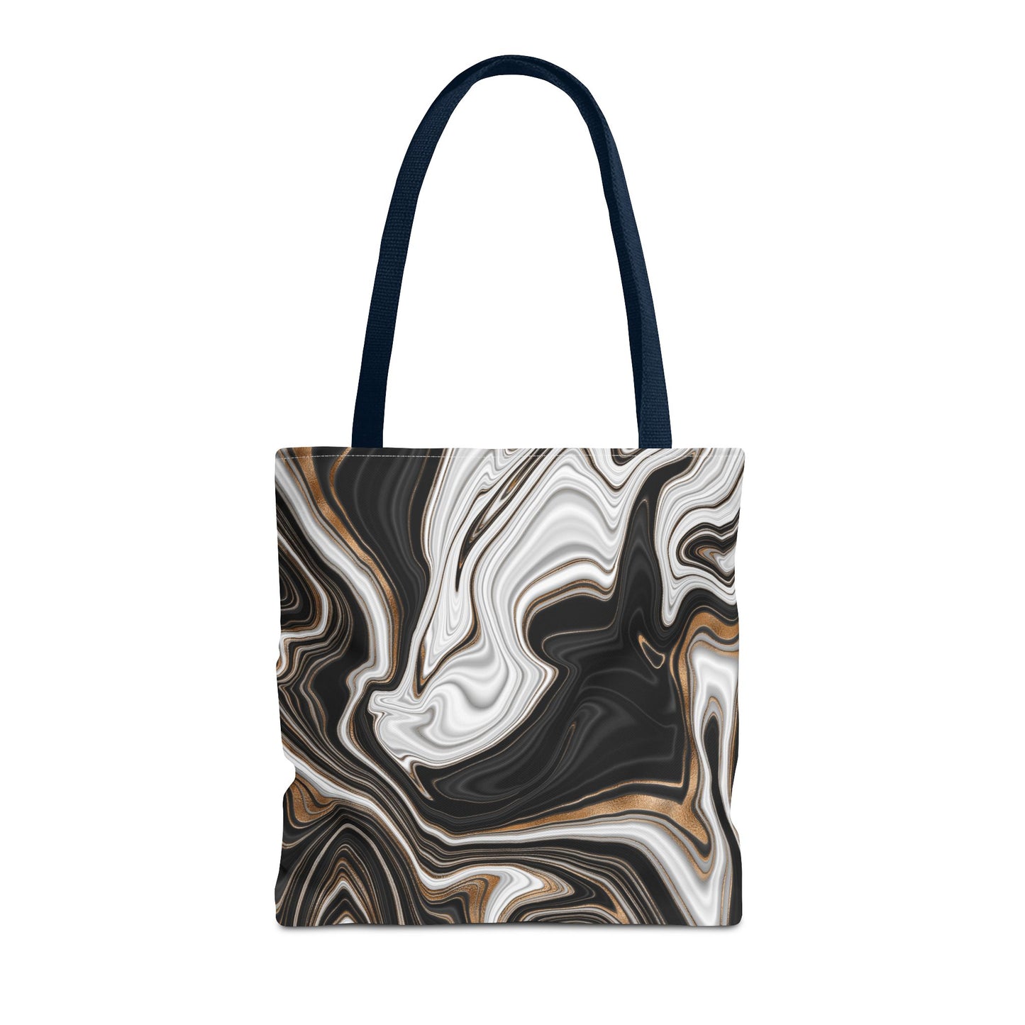 Chic Marble Print Tote Bag - Stylish Eco-Friendly Carryall for Everyday Use