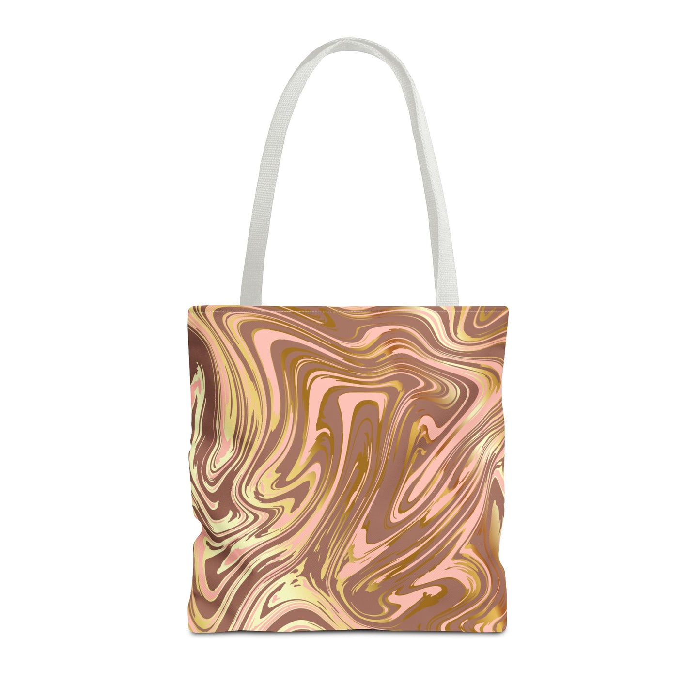 Chic Abstract Marble Tote Bag - Stylish Reusable Shopping Bag for Everyday Use