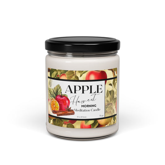 Apple Harvest Morning Meditation Scented Soy Candle, 9oz