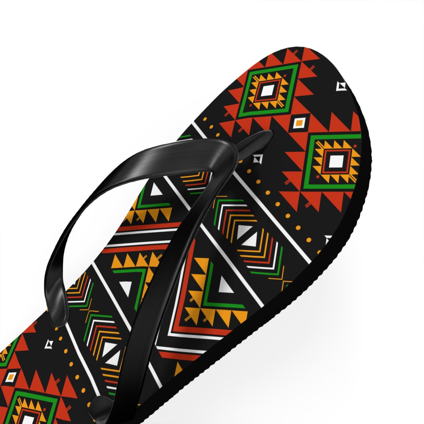 Tribal Print Flip Flops - Boho Summer Sandals