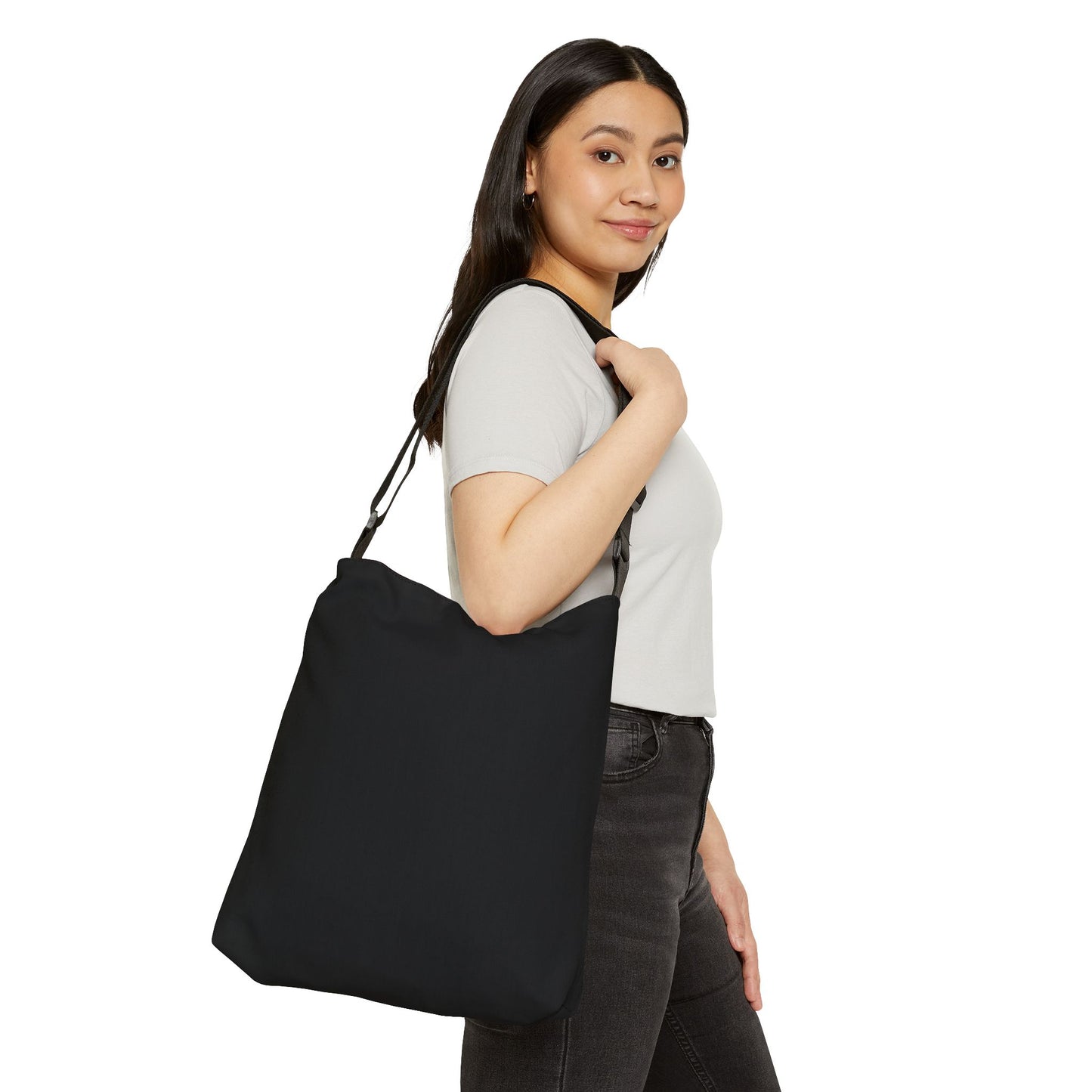 Adjustable Tote Bag Minimalist Everyday Tote for Work, School & Travel Perfect Gift for Professionals and Students