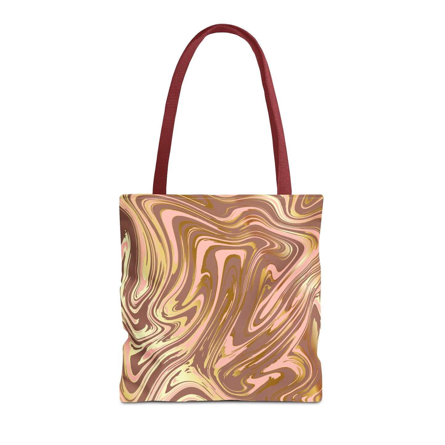 Chic Abstract Marble Tote Bag - Stylish Reusable Shopping Bag for Everyday Use