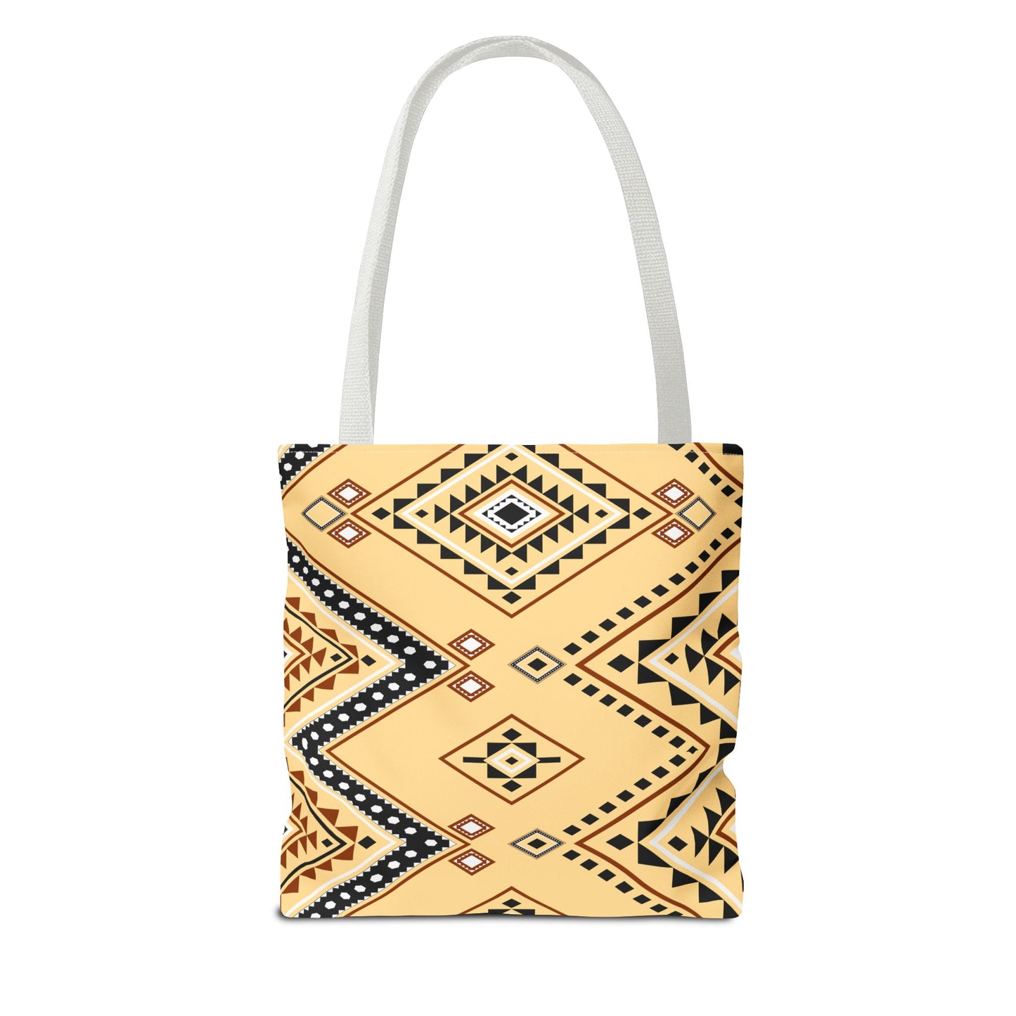 Bohemian Geometric Tote Bag - Stylish & Versatile Carryall for Everyday Use