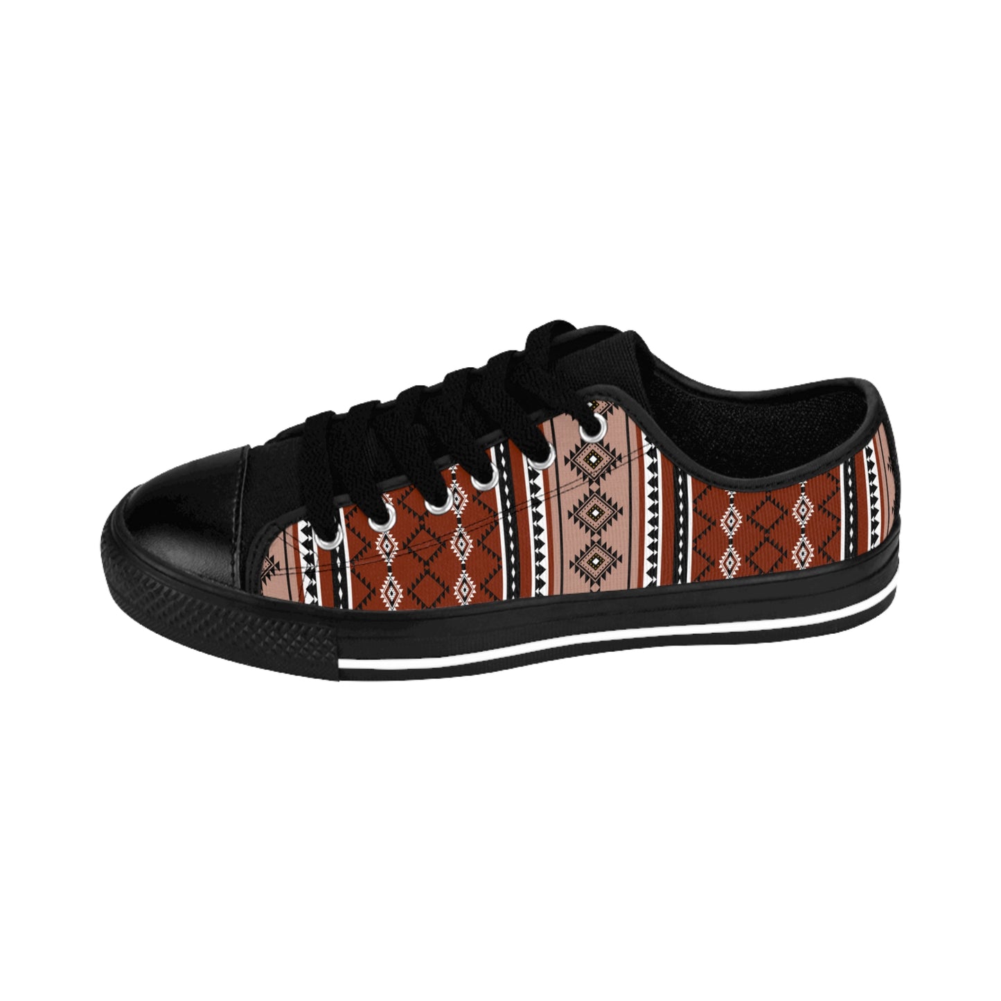 Stylish Women's Sneakers with Boho Pattern - Comfortable and Trendy Footwear