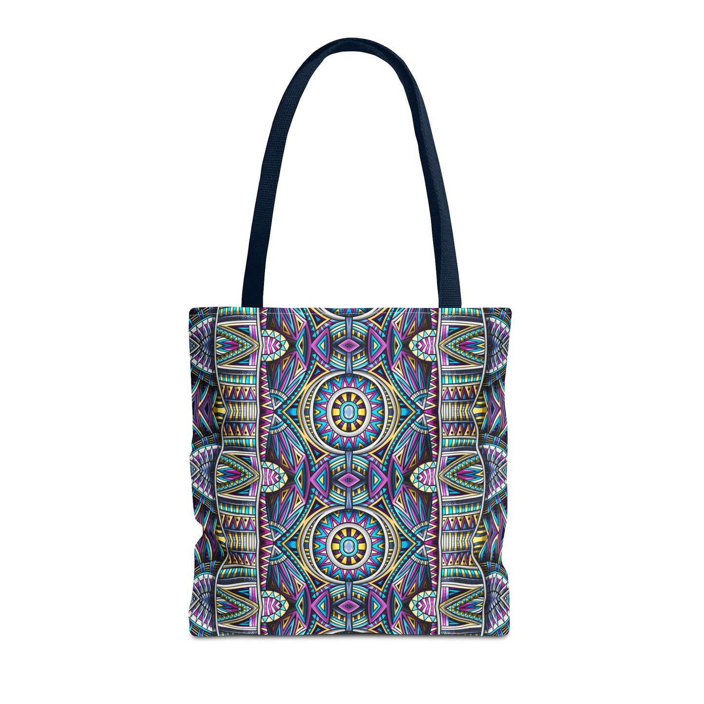 Colorful Bohemian Tote Bag - Mandala Pattern for Everyday Adventures