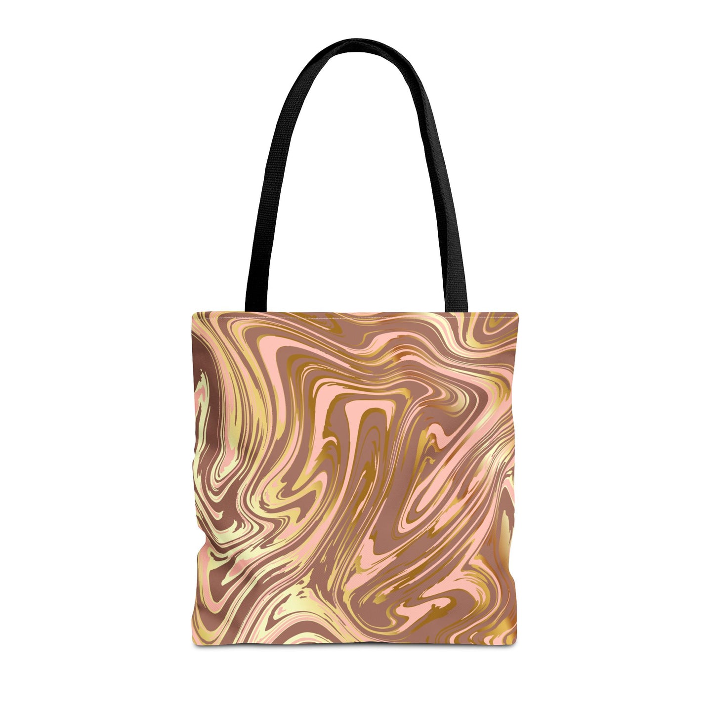 Chic Abstract Marble Tote Bag - Stylish Reusable Shopping Bag for Everyday Use