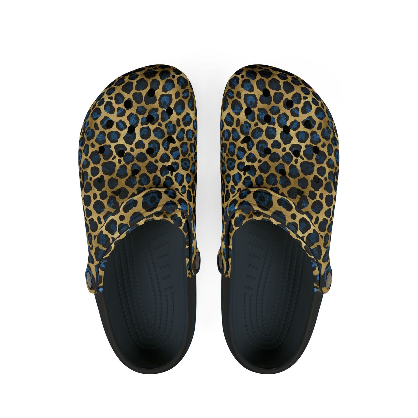 Leopard Print EVA Foam Rubber Clogs - Comfortable and Stylish Footwear