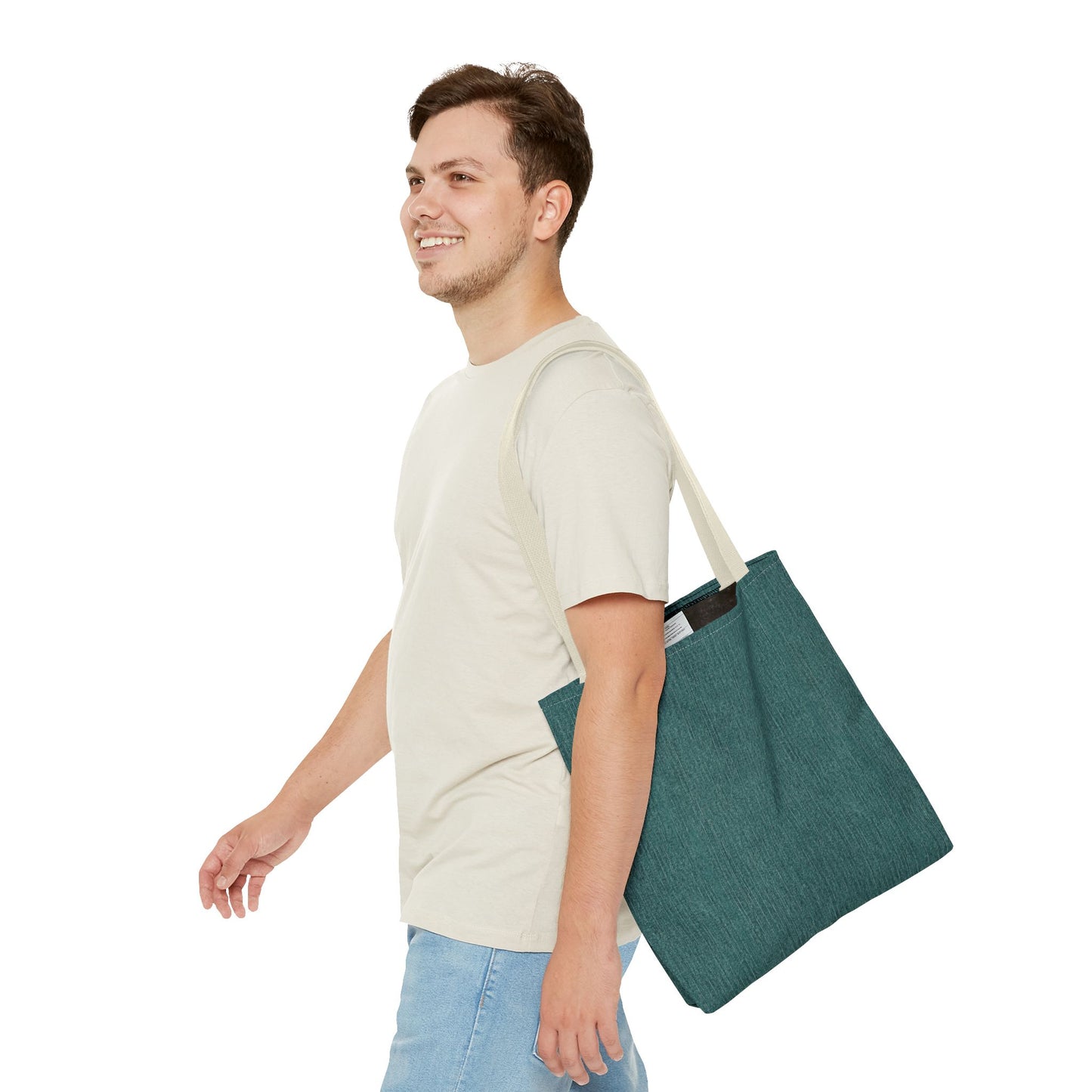 Stylish Teal Tote Bag - Eco-Friendly, Versatile, Perfect for Everyday Use