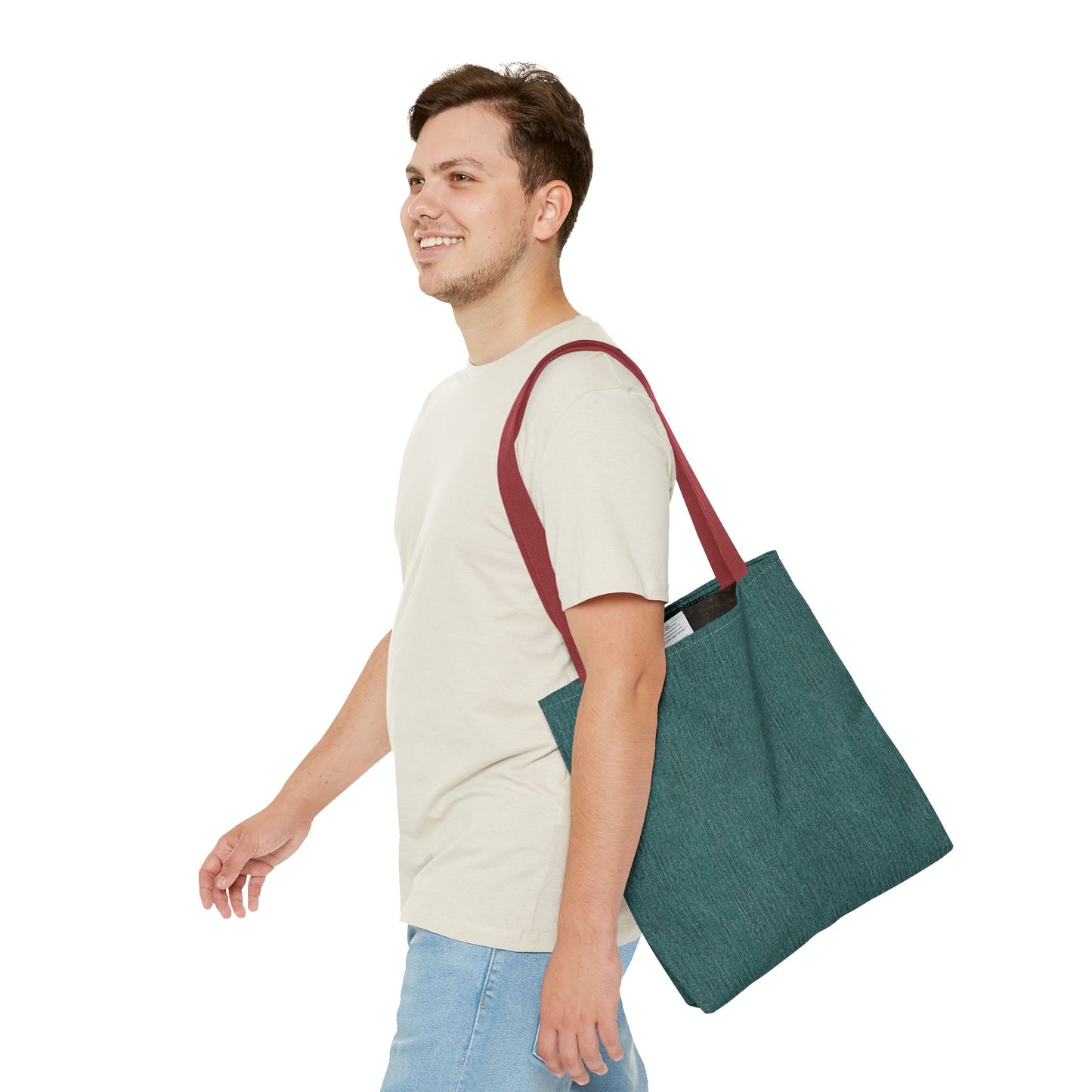 Stylish Teal Tote Bag - Eco-Friendly, Versatile, Perfect for Everyday Use