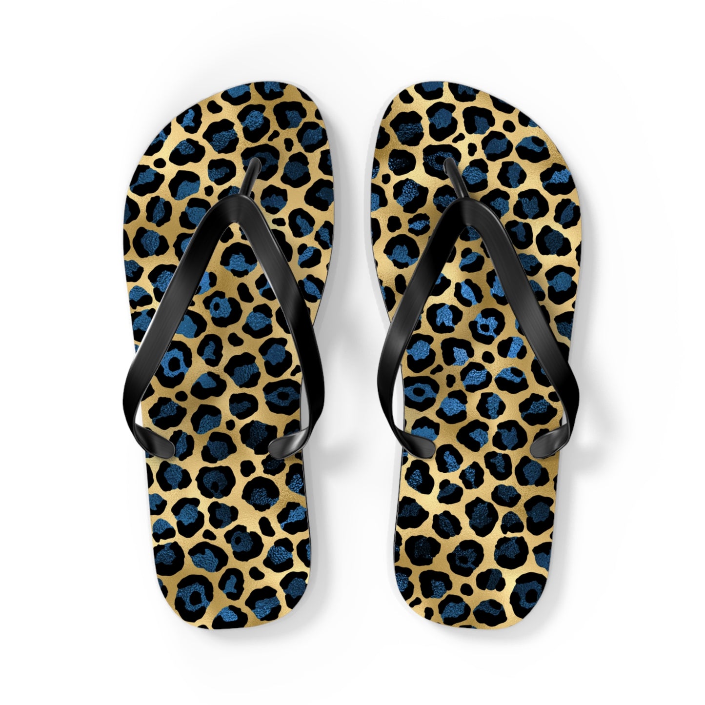 Leopard Print Flip Flops - Stylish Summer Footwear