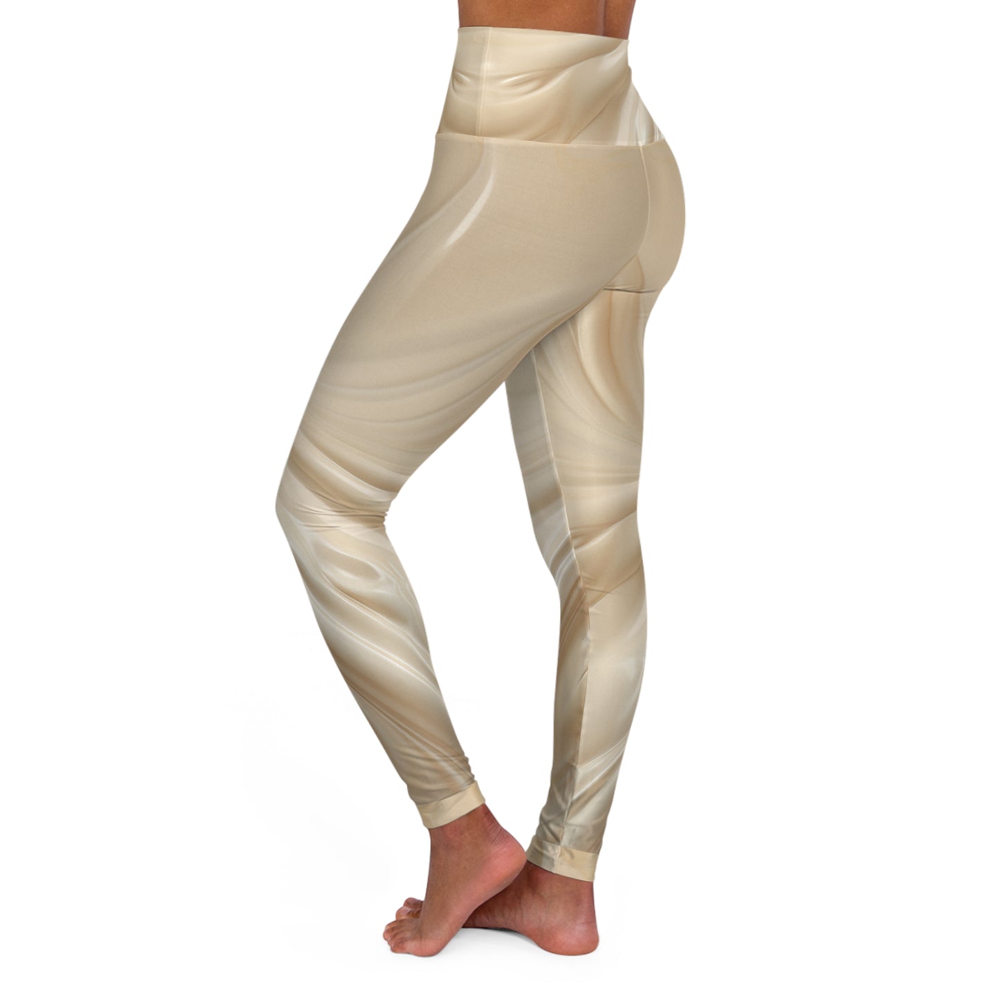 Elegant High Waisted Yoga Leggings for Comfort and Style