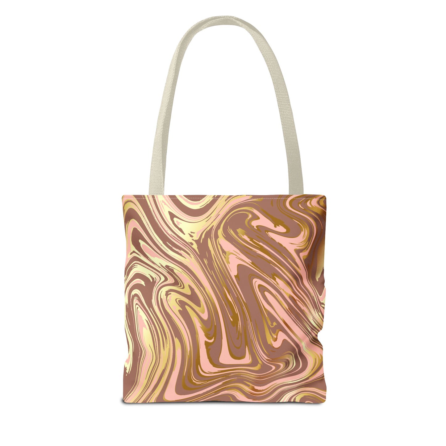 Chic Abstract Marble Tote Bag - Stylish Reusable Shopping Bag for Everyday Use