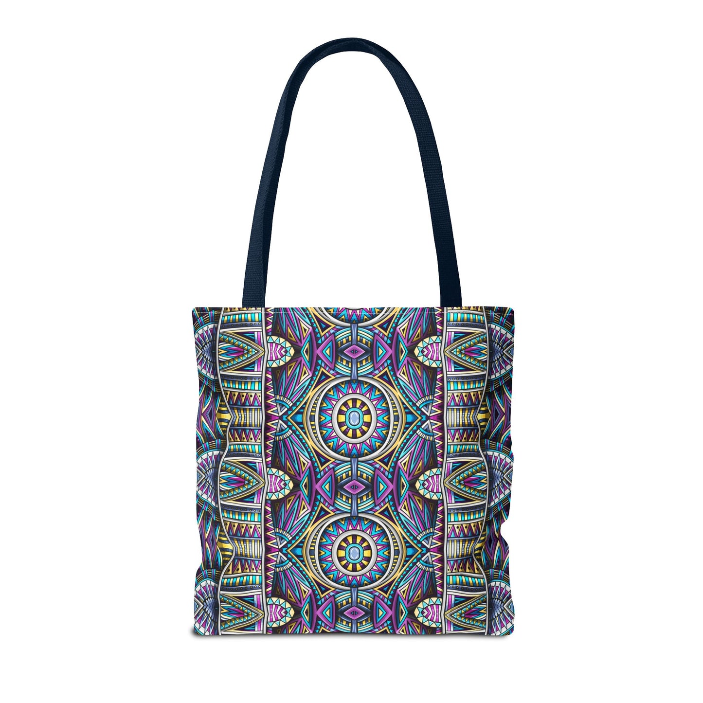 Colorful Bohemian Tote Bag - Mandala Pattern for Everyday Adventures