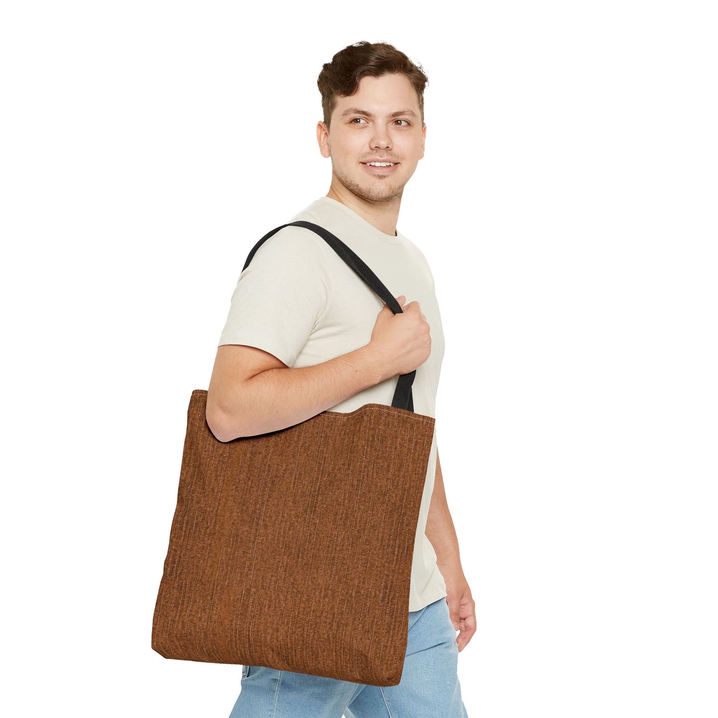 Eco-Friendly Brown Tote Bag - Stylish & Versatile for Daily Use