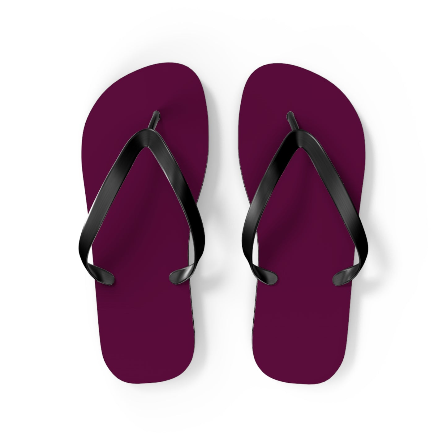 Stylish Maroon Flip Flops - Summer Beach Footwear for Casual Outings