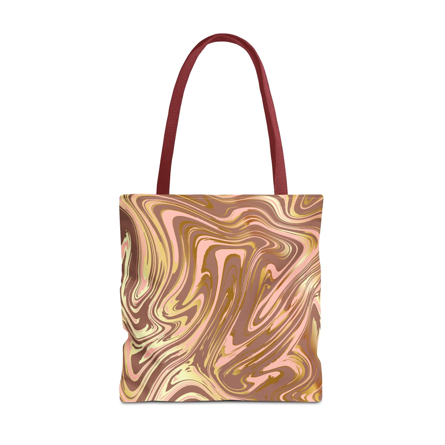 Chic Abstract Marble Tote Bag - Stylish Reusable Shopping Bag for Everyday Use