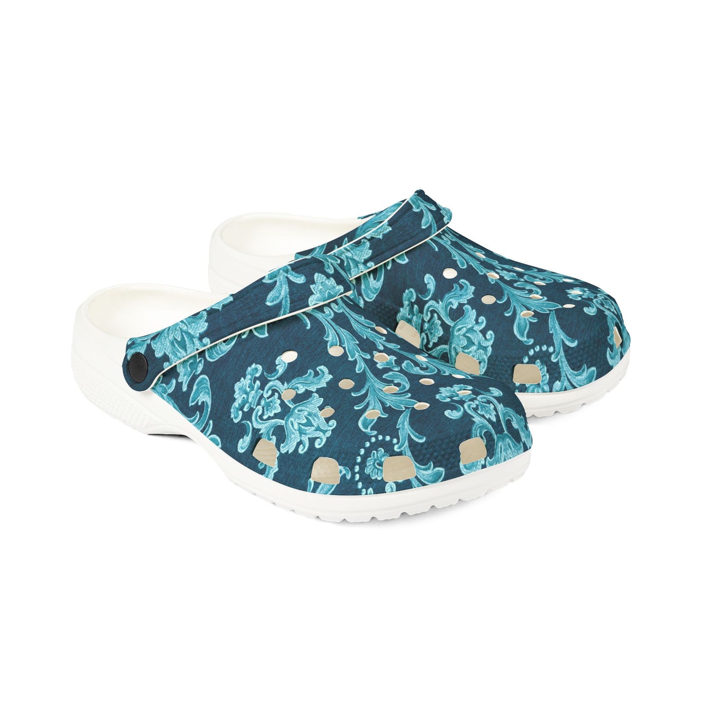 Elegant Floral EVA Foam Clogs - Comfortable & Stylish Footwear for Everyday Wear