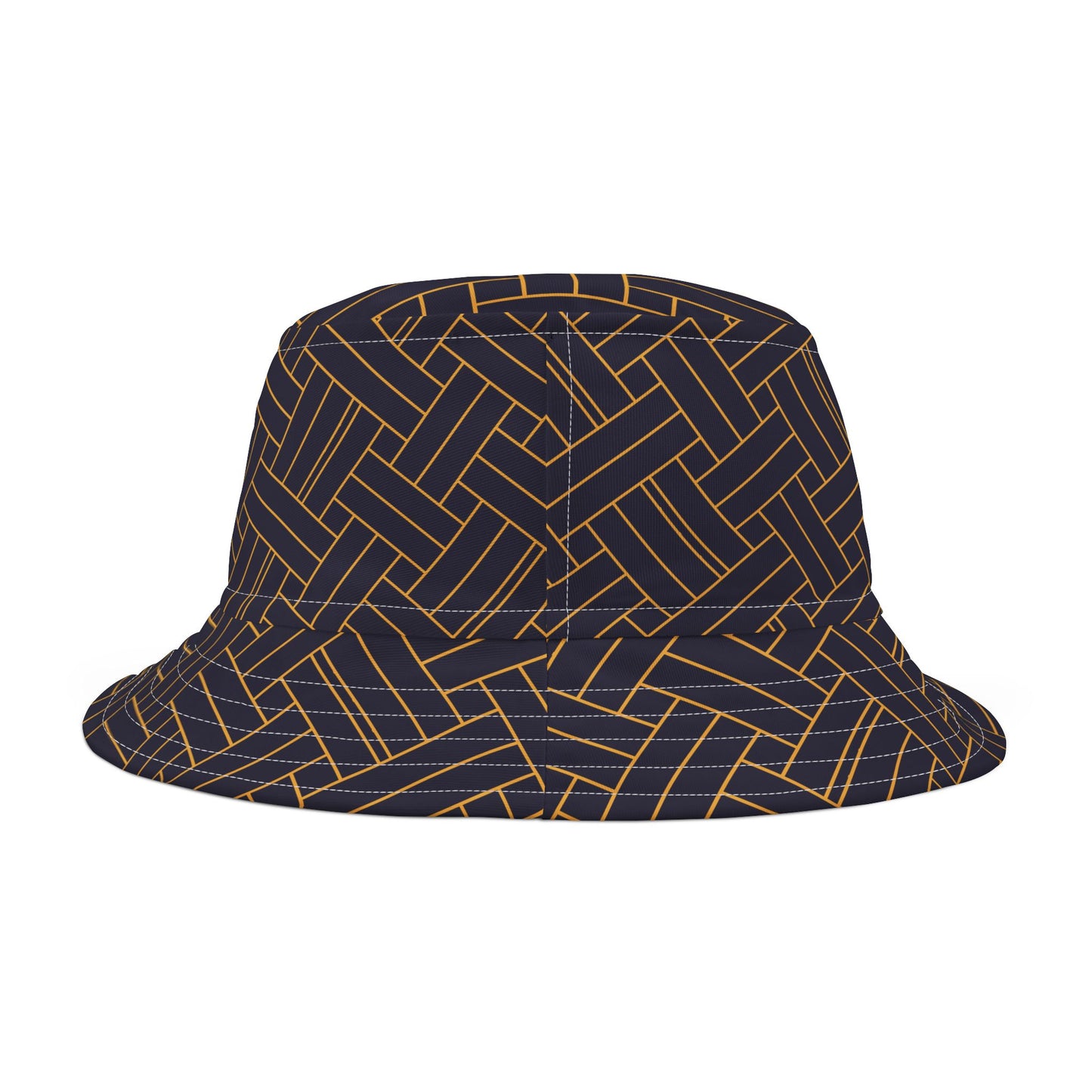 Minimalist Building Blocks Bucket Hat - Sleek and Stylish