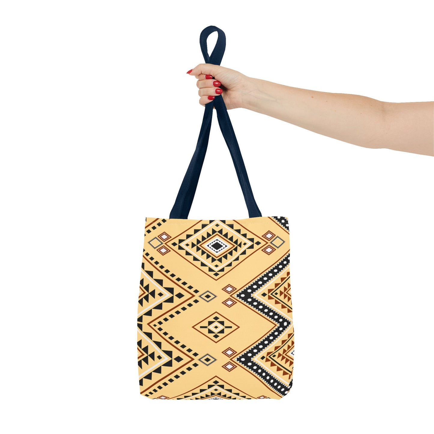 Bohemian Geometric Tote Bag - Stylish & Versatile Carryall for Everyday Use