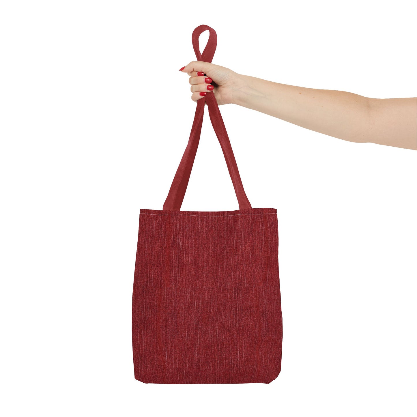 Stylish Red Tote Bag - Versatile Carryall for Everyday Use