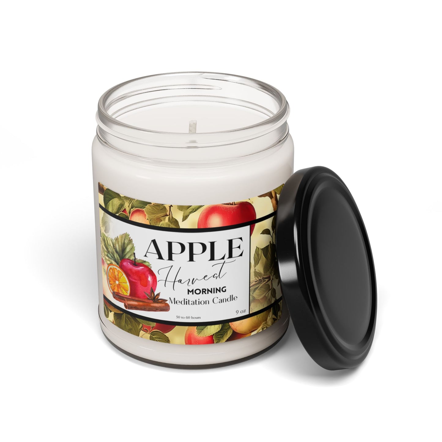 Apple Harvest Morning Meditation Scented Soy Candle, 9oz