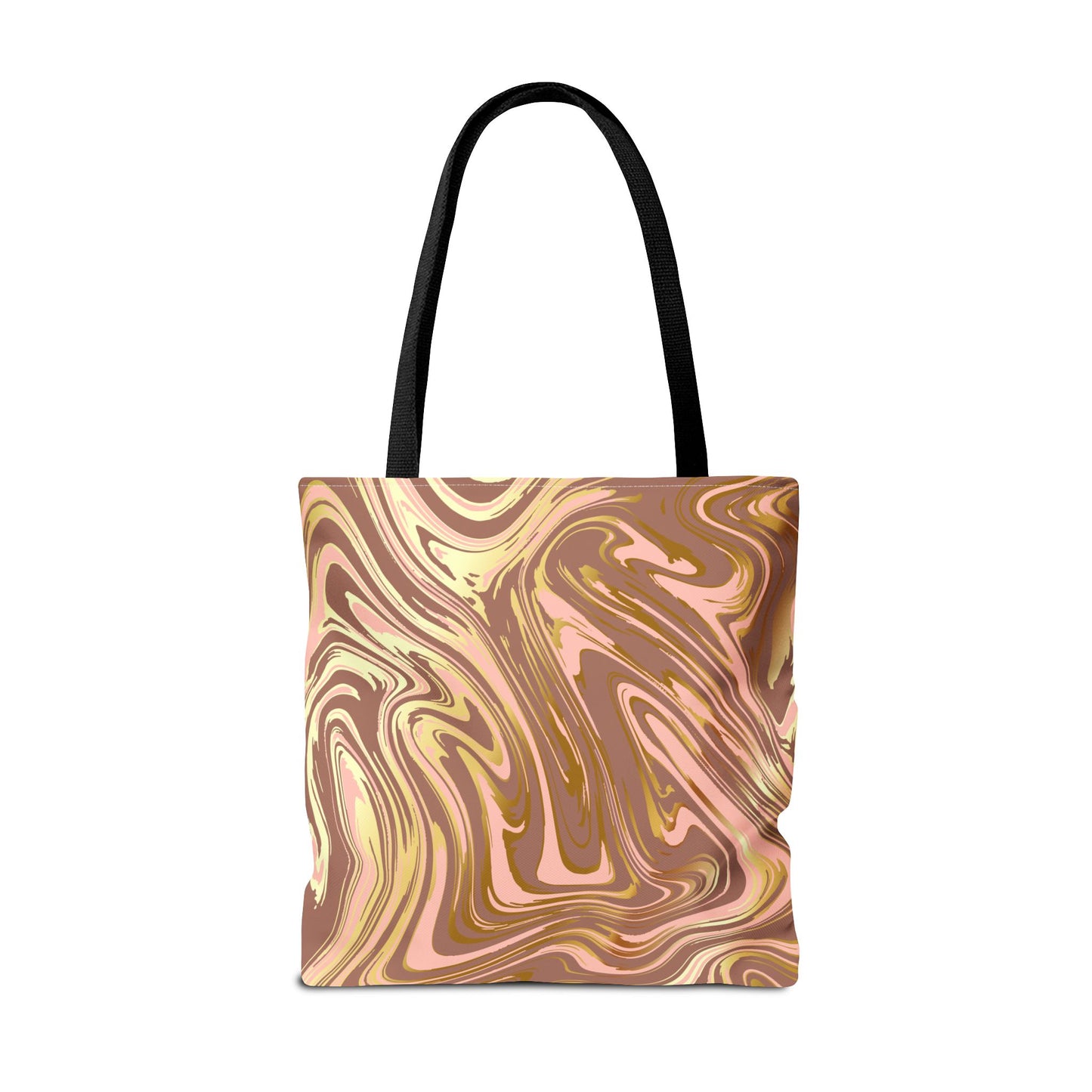 Chic Abstract Marble Tote Bag - Stylish Reusable Shopping Bag for Everyday Use