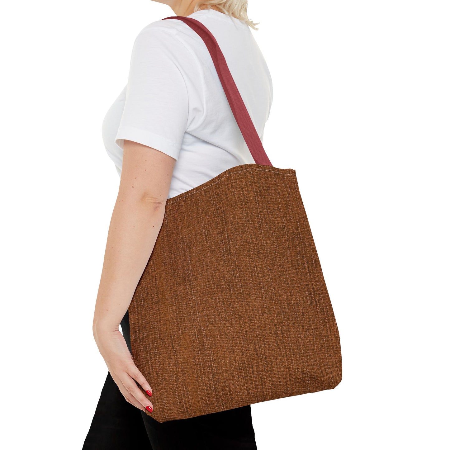 Eco-Friendly Brown Tote Bag - Stylish & Versatile for Daily Use