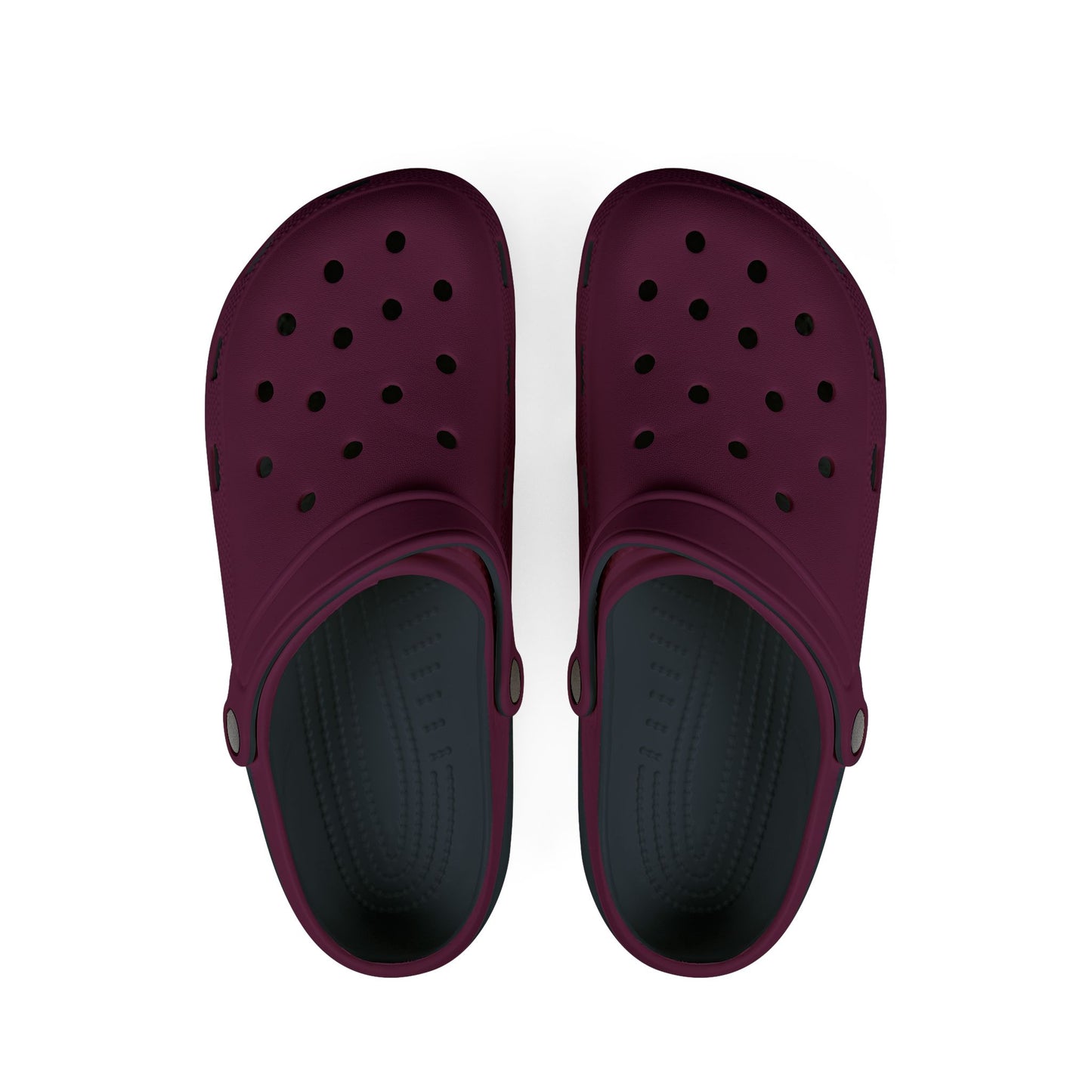 Comfortable EVA Foam Rubber Clogs for Everyday Wear Maroon