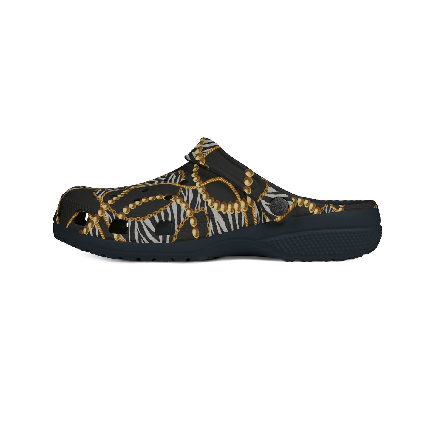 Stylish Zebra Print EVA Foam Rubber Shoes - Comfortable Casual Footwear