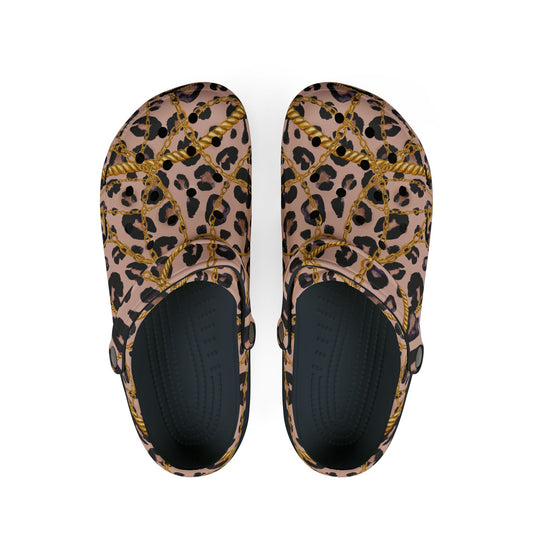 Leopard Print EVA Foam Clogs - Stylish & Comfortable Footwear for Every Occasion