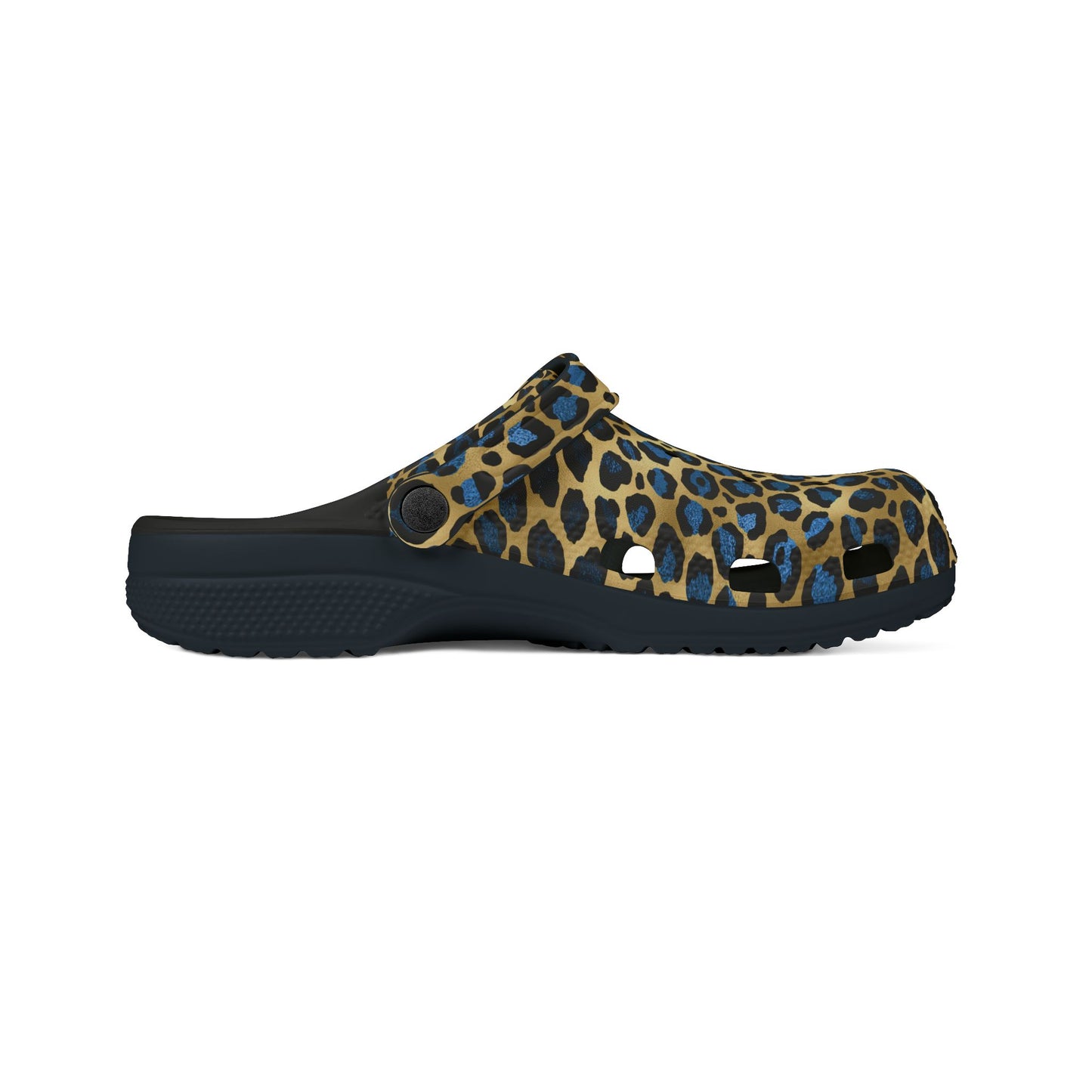 Leopard Print EVA Foam Rubber Clogs - Comfortable and Stylish Footwear