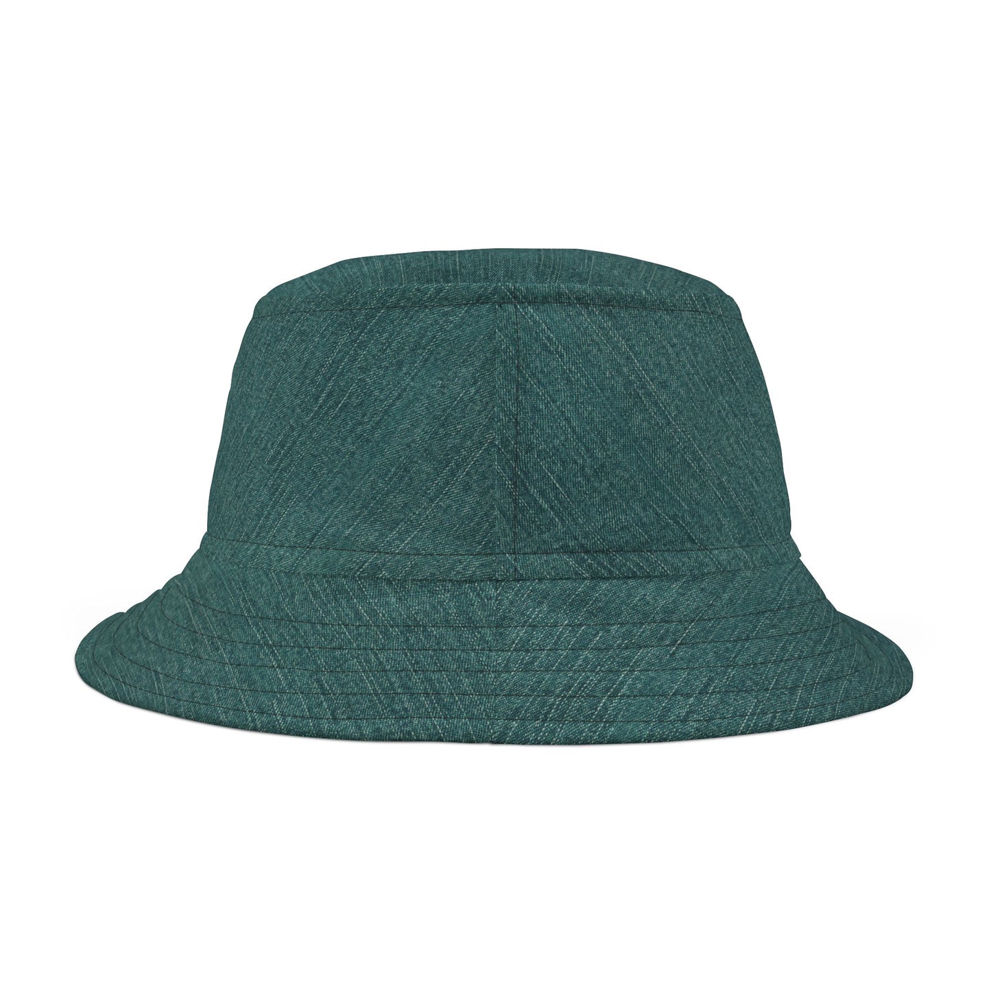 Stylish Teal Denim Bucket Hat – Chic and Versatile Fashion Accessory