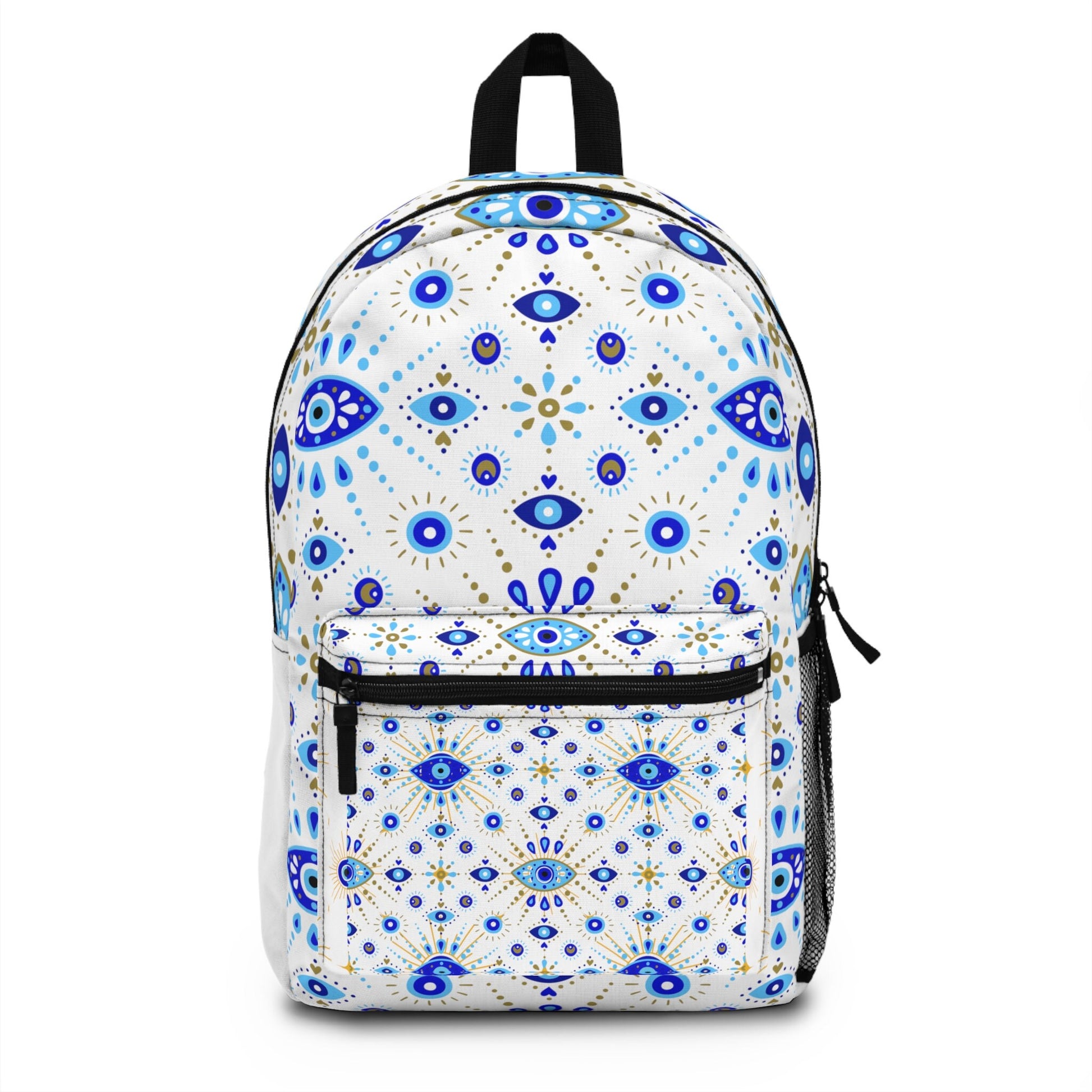 Spiritual Backpack with Evil Eye Protection, Travel Bag for Keeping Away Negative Energy, Unique Gift for Him or Her.