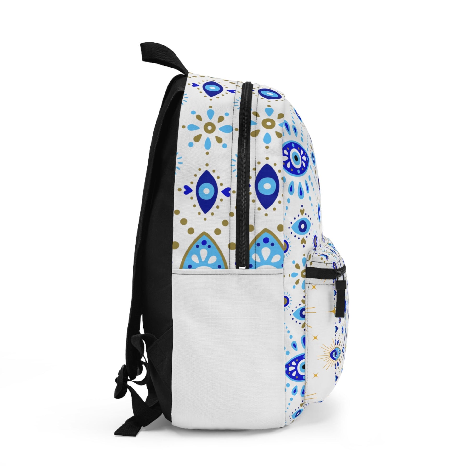 Spiritual Backpack with Evil Eye Protection, Travel Bag for Keeping Away Negative Energy, Unique Gift for Him or Her.