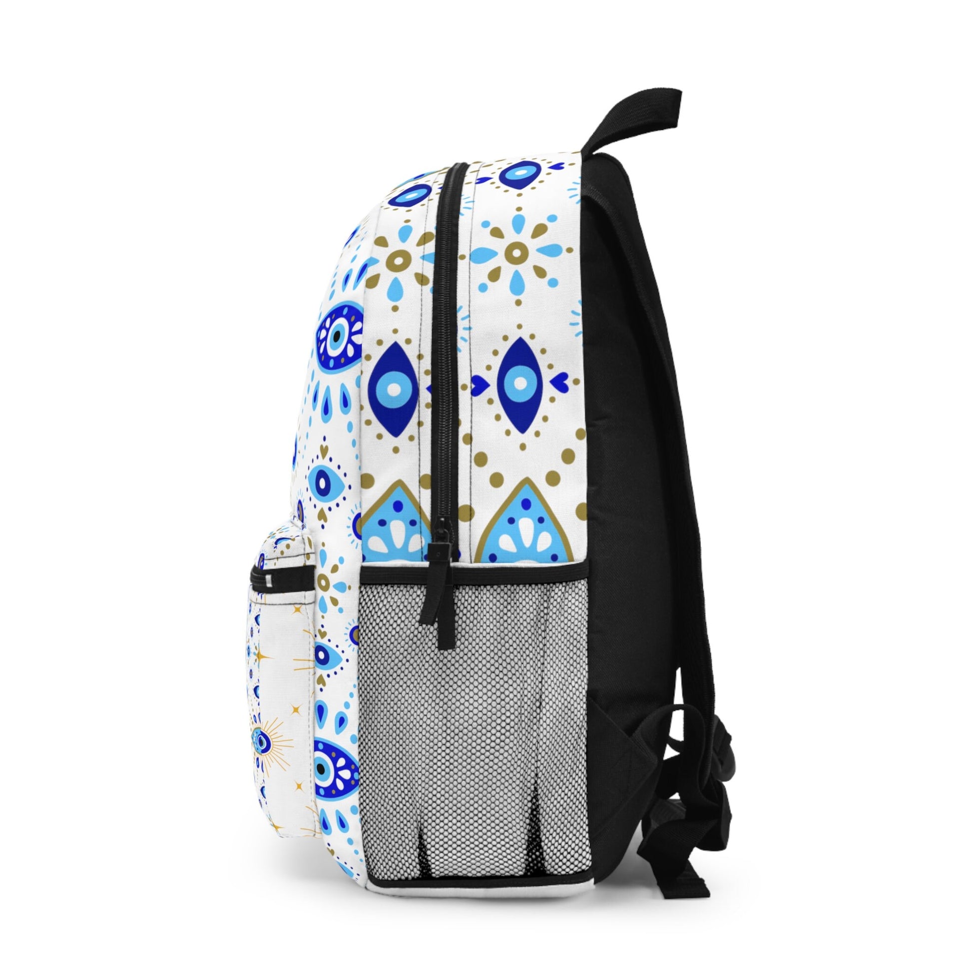 Spiritual Backpack with Evil Eye Protection, Travel Bag for Keeping Away Negative Energy, Unique Gift for Him or Her.